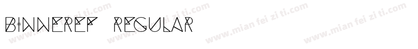 BinnerEF Regular字体转换